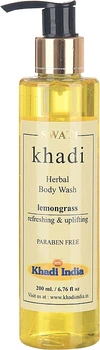 Трав'яний гель для душу "Лемонграс" - Khadi Herbal Bodywash Lemongrass 210ml (1038078-1377232-2)