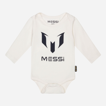 Body niemowlęce Messi S49303-2 74-80 cm Białe (8720815172106)