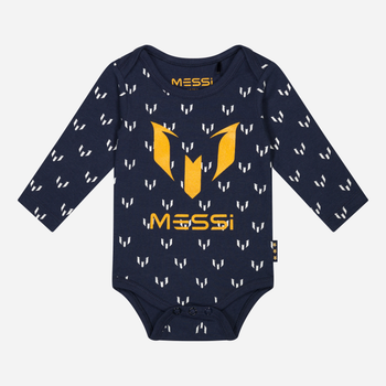 Body niemowlęce Messi S49308-2 86-92 cm Biały/granatowy (8720815172311)