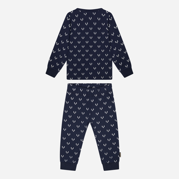 Piżama dziecięca (spodnie + bluza) Messi S49310-2 110-116 cm Biała/granatowa (8720815172441)