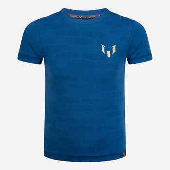 Koszulka chłopięca Messi S49402-2 122-128 cm Niebieska (8720815174612)