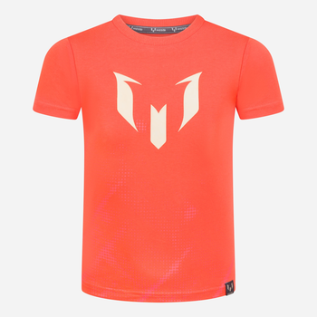 Koszulka chłopięca Messi S49403-2 110-116 cm Pomarańczowa (8720815174650)