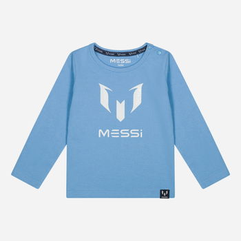Футболка з довгим рукавом дитяча Messi S49320-2 74-80 см Light Blue (8720815173110)