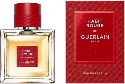 Woda perfumowana męska Guerlain Habit Rouge Eau De Parfum Spray 50 ml (3346470304857)
