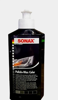 Цветообогащенный полироль SONAX 250 мл черный (3752)