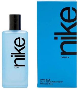 Туалетна вода для чоловіків Nike Ultra Blue Man Spray Edt 30 мл (8414135873590)