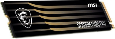 SSD накопитель msi Spatium m480 Pro 2tb m.2 2280 PCIe 4.0 x4 NVMe 3d nand tlc (s78-440q600-p83)