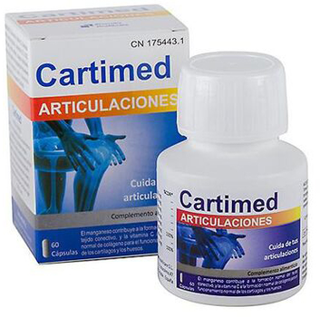 Дієтична добавка Bluecube Healthcare Cartimed Articulaciones 60 капсул (8437014181166)