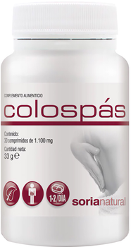 Диетическая добавка Soria Colospas 1100 мг 30 капсул (8422947200015)
