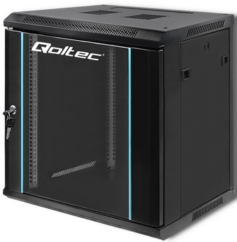 Серверна шафа Qoltec RACK 19" 12U 600 x 635 x 450 (5901878544649)