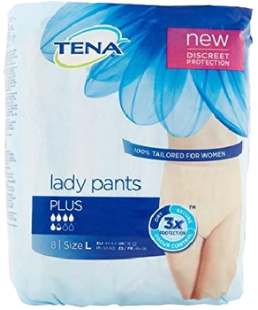 Pieluchomajtki Tena Lady Pants Plus Size Large 8U (7322540887563)
