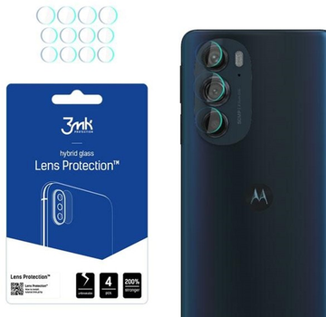 Zestaw szkieł hartowanych 3MK Lens Protection na aparat Motorola Edge 30 (5903108474290)
