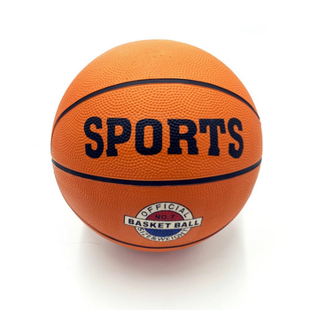 Баскетбольный мяч №7 Sports резиновый оранжевый NE-BAS-1023