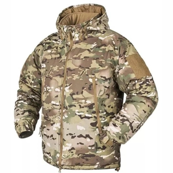 Куртка зимова Level 7 Multicam з капюшоном військова тактична 2XL Мультикам (LPP28889-3)