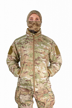 Куртка зимова Level 7 Multicam з капюшоном військова тактична L Мультикам (LPP28889-1)