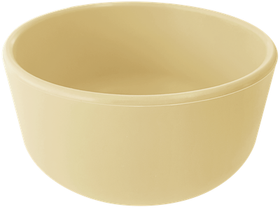 Глубокая тарелка силиконовая MinikOiOi Bowl Mellow Yellow (101080106)
