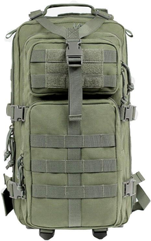 Водонепроникний тактичний військовий рюкзак LYRAL 30L Cordura 1000d, олива