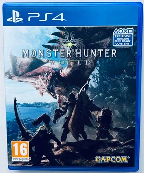 Monster Hunter: World, Б/У, русские субтитры - диск для PlayStation 4