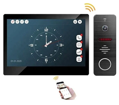 Комплект відеодомофона WiFi + Ethernet Tervix Pro Line Smart Video Door Phone System