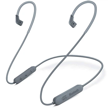 Bluetooth-адаптер KZ APTX-HD Bluetooth 5.0 cable upgrade Wire (C pin) (Серый)