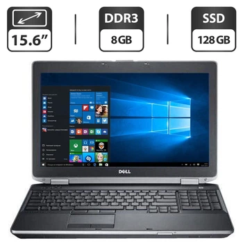 Ноутбук Б-класс Dell Latitude E6530 / 15.6" (1366x768) TN / Intel Core i5-3320M (2 (4) ядра по 2.6 - 3.3 GHz) / 8 GB DDR3 / 128 GB SSD / Intel HD Graphic 4000 / DVD-ROM / HDMI б/у