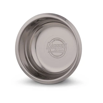 Чаша для гоління Morgans Stainless Steel Shaving Bowl (Новинка)