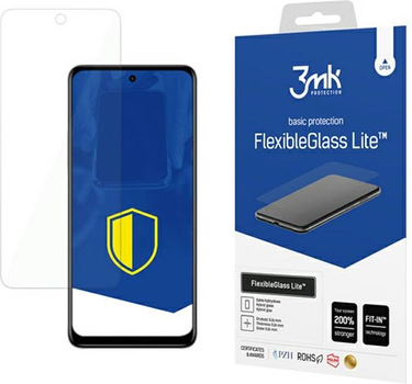 Гібридне скло 3MK FlexibleGlass Lite для Motorola Moto E32 (5903108475518)