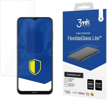 Гібридне скло 3MK FlexibleGlass Lite для Nokia G20 9T 5G (5903108429481)