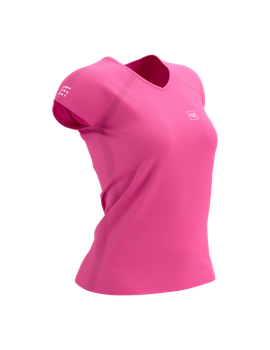 Жіноча безшовна тренуавальна футболка Compressport Training SS Tshirt W, Purple, XS