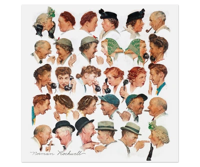 Постер CP The Gossips 1948, Вінтаж 45х45 см (303)