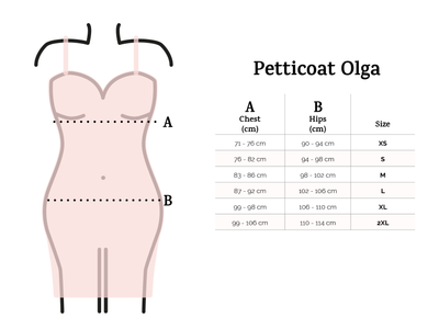 Koszula nocna DKaren Slip Olga M Ecru (5902230041691)