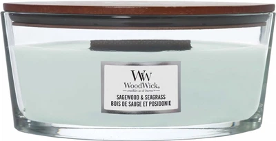 Ароматична свічка Woodwick ніжна Sagewood & Seagrass 80 годин (1728630E)