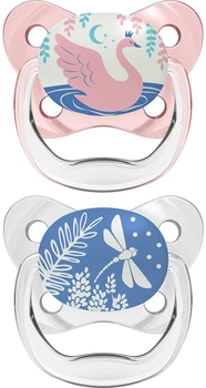 Силиконовая пустышка Dr.Brown's Prevent Butterfly T1 0-6М (72239301746)