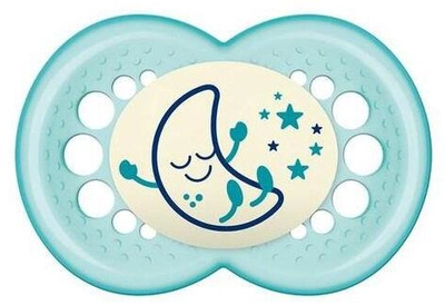 Пустушка Mam Baby Original Night Soother 16+ Silicone Neutral (9001616700293)