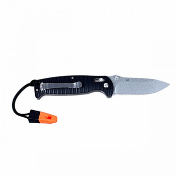 Нож Ganzo G7412P-WS черный (G7412P-BK-WS)