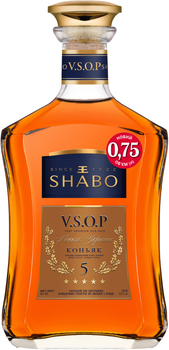 Коньяк Украины Shabo VSOP 5* 0.75 л 40% ( 4820070409376)