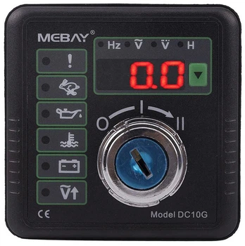 Контроллер Mebay DC10G с замком зажигания для дизельных генераторов