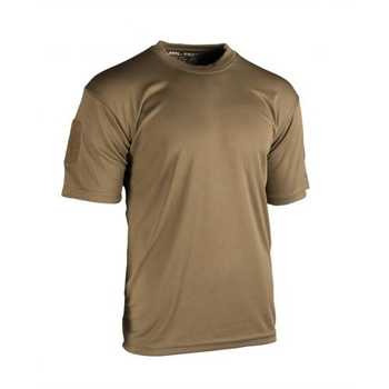Футболка Sturm Mil-Tec Tactical T-Shirt QuickDry (Dark Coyote) 3XL