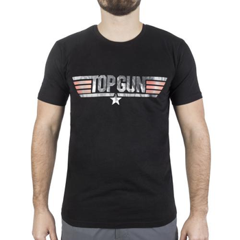 Футболка Sturm Mil-Tec з малюнком Top Gun T-Shirt (Black) 2XL