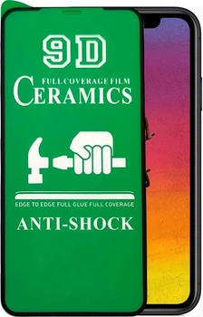 Защитное гибкое стекло Ceramic Glass для iPhone Xr/11 Глянцевое