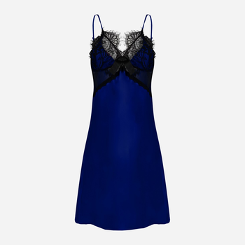 Еротичний пеньюар DKaren Slip Beatrice L Navy Blue (5903251401679)