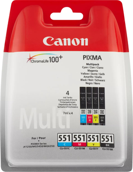 Картридж Canon CLI-551 CMYK Multi Pack (6509B008)