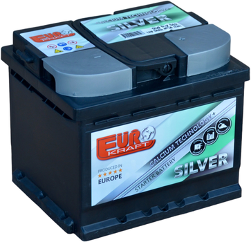Аккумулятор автомобильный Monbat EUROKRAFT SILVER 50 А/час (-/+) низький EN420 (СТ-00150338)