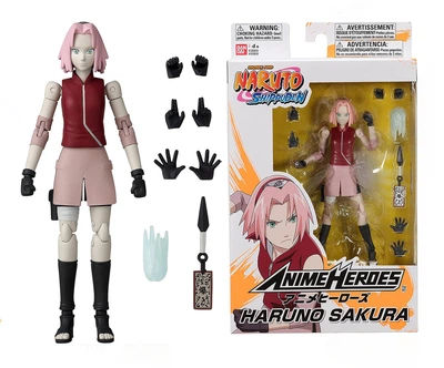 Bandai Подвижная фигурка Сакура Харуно (Haruno Sakura) Anime Heroes из аниме Наруто / Naruto. (100259.4)