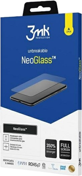 Szkło kompozytowe 3MK NeoGlass do Samsung Galaxy S23 5G czarne (5903108497299)