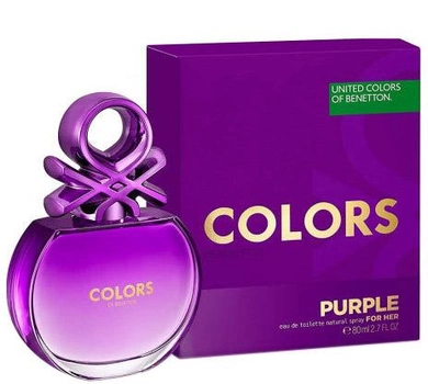 Туалетна вода United Colors of Benetton Colors Purple 80 мл (8433982007590)