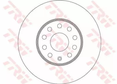 DF4295 TRW - Гальмівний диск TRW (DF4295)