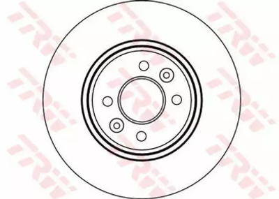 DF4110 TRW - Гальмівний диск TRW (DF4110)
