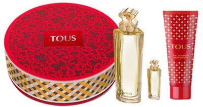 Zestaw damski Tous Woman Woda perfumowana damska 90 ml + Woda perfumowana damska 4.5 ml + Balsam do ciała 150 ml (8436550509236)