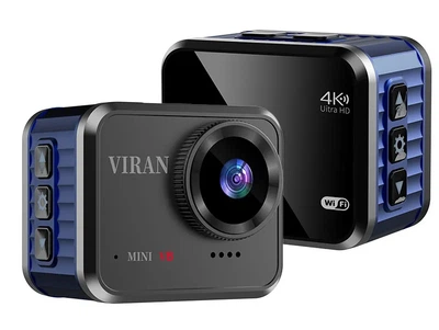 Мини-экшн камера Viran V8/ 4K60fps/ Ultra / HD /16МП / Wi-Fi универсальная с обзором в 145°